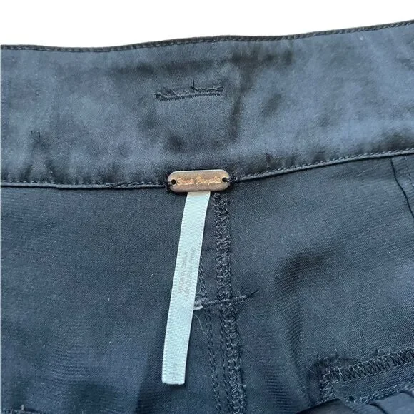 Free People Silky Shorts Black Size Small - Picture 3 of 4